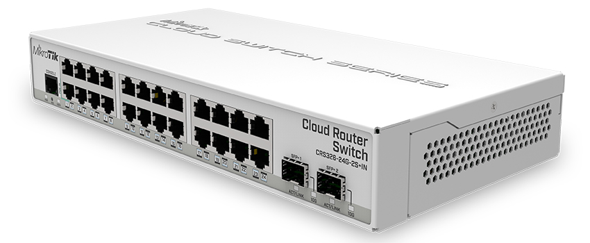 MikroTik CRS326-24G-2S+IN 24 Port 2 SFP+ Cloud Router Switch